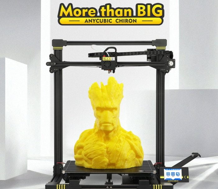 Impressora ANYCUBIC Chiron 3D com enorme cama de impressão à venda