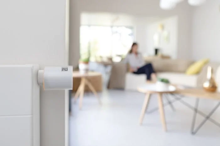 Termostato per radiatore Netatmo collegato al riscaldatore