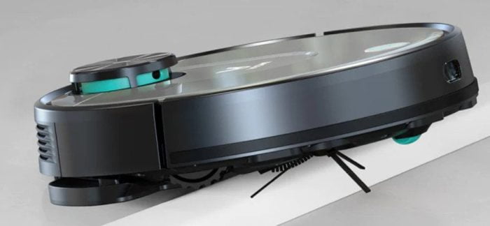 VIOMI V2 Pro robot vacuum creates heels with a height of 2 cm