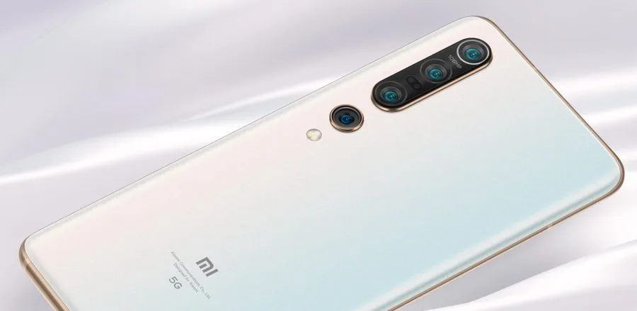 Das Xiaomi Mi 10 Pro in Weiß