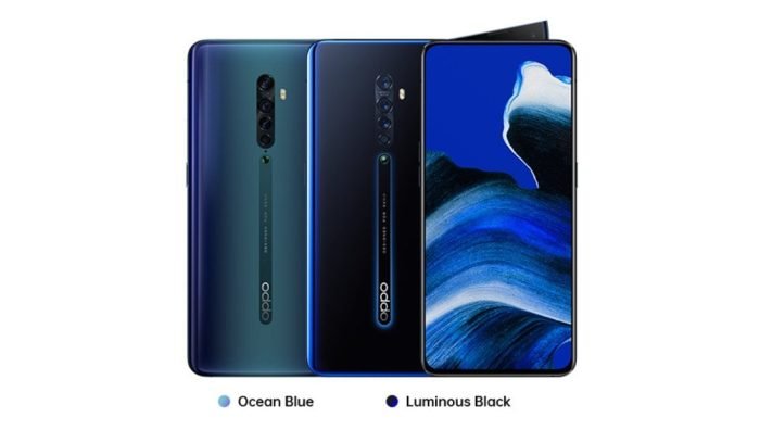 OPPO Reno 2 con cámara frontal extensible