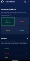Perfil de la aplicación para Android Raiju