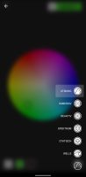 Raiju Android App RGB Chroma efekty