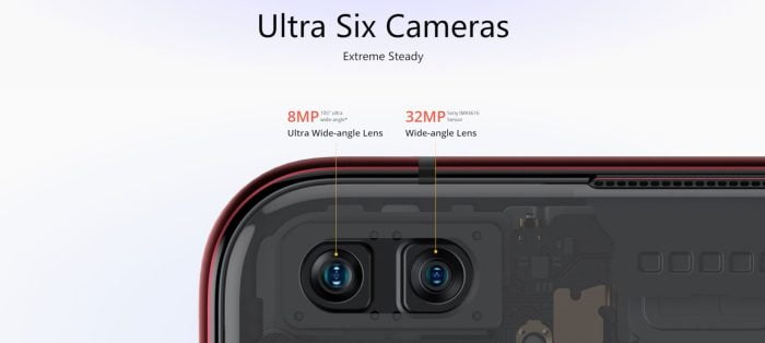 Realme X50 Pro avec caméra haute résolution