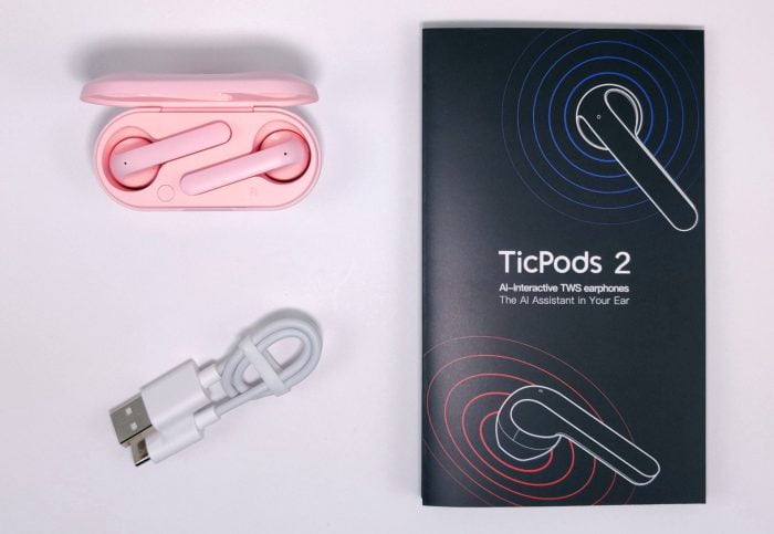 TicPods 2 Pro leveringsomvang