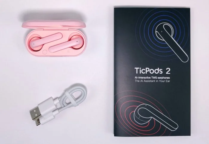 TicPods 2 Pro leveransomfång