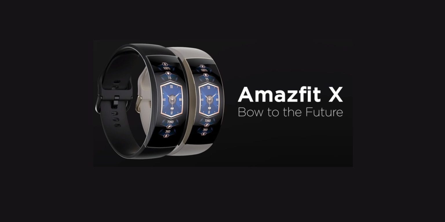 Amazfit X - Smartwatch mit Curved Display kommt!