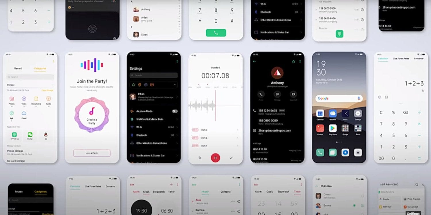 ColorOS 7 Actualización Horario Alemania