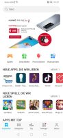 Huawei AppGallery homepage