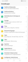 Configuración de EMUI 9