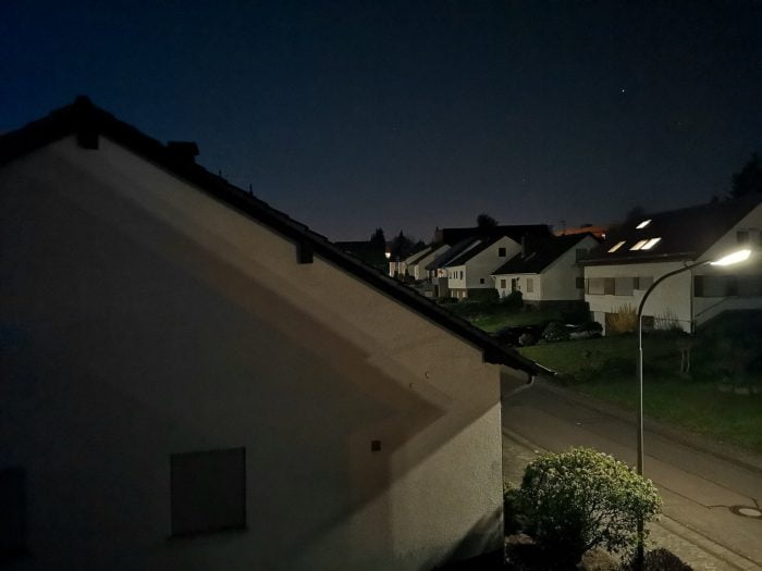 Honor 9X Pro Nachtaufnahme mit Nachtmodus