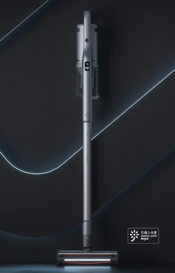 Der Roidmi NEX 2 Pro in Space Gray und mit OLED Display.