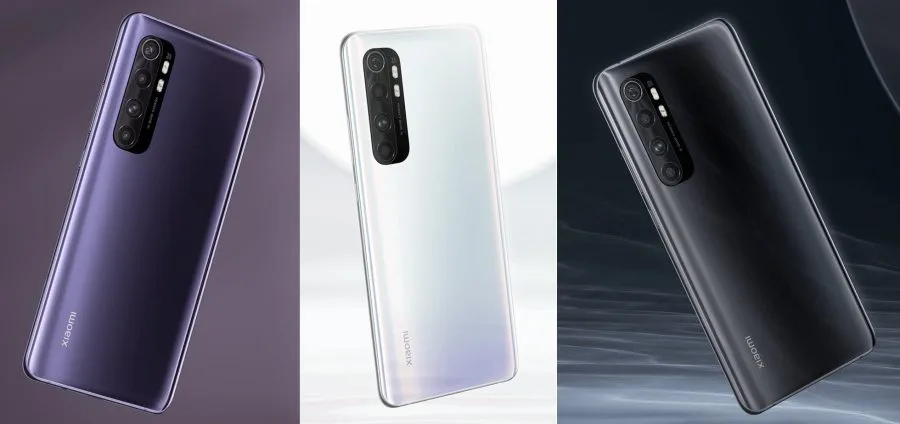 Midnight Black, Glacier White und Nebula Purple