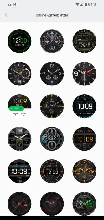 Amazfit App urskiver (1)