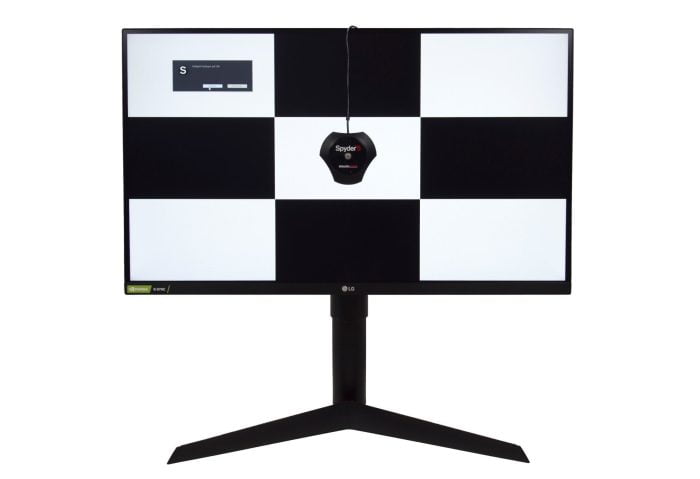 Mesure LG 27GL850-B avec le colorimètre