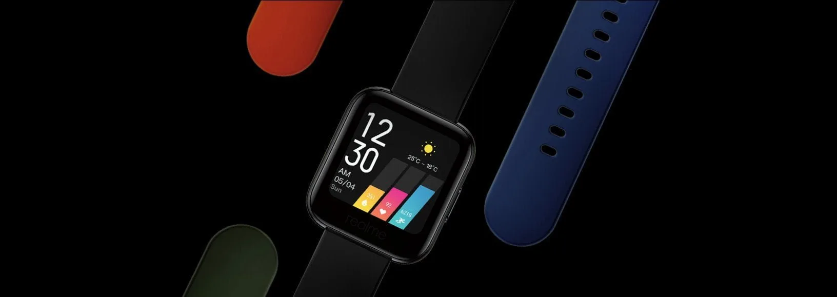 Realme Watch Smartwatch with sport functions.