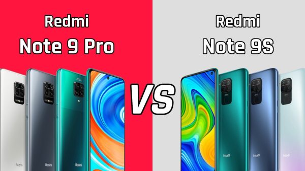 Nous comparons ici le Xiaomi Redmi Note 9 Pro avec le Redmi Note 9S.