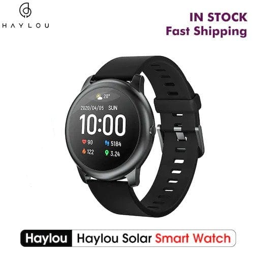 Haylou Solar Smartwatch now as global version.