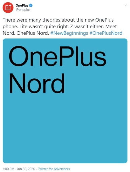 OnePlus Nord od OnePlus