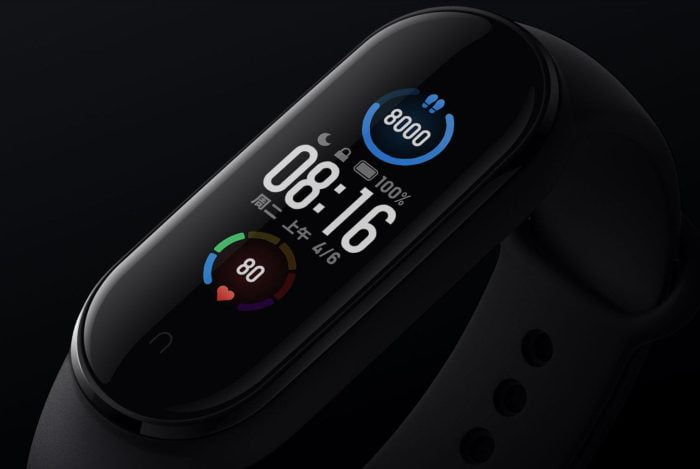 Xiaomi Mi Band 5 AMOLED-skärm.