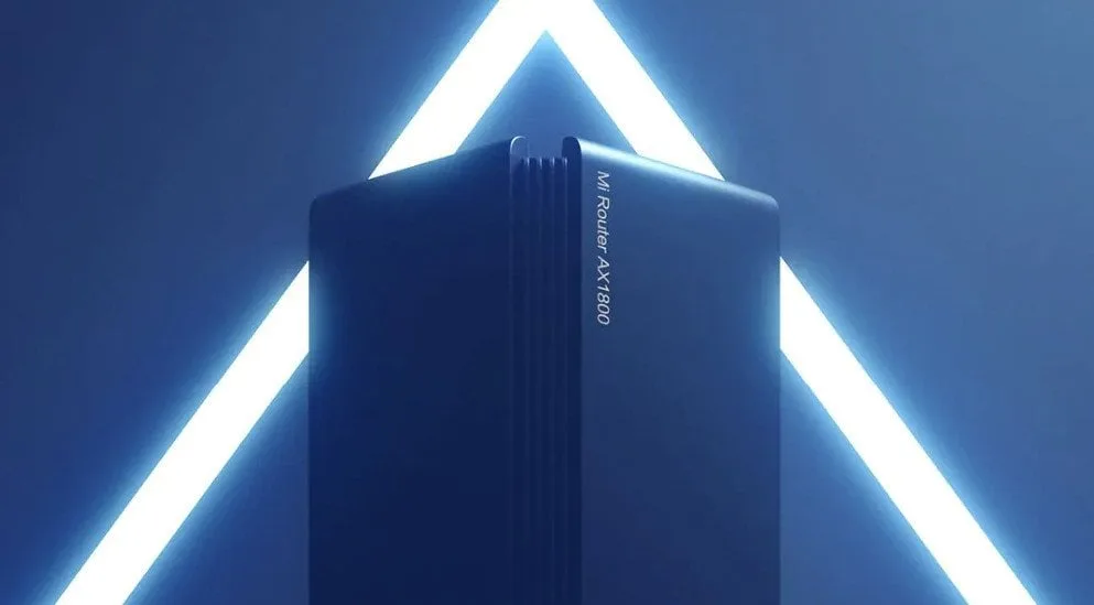 Xiaomi AX1800 WiFi 6 Router.