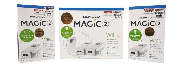 Embalagem devolo Magic 2 WiFi Multiroom