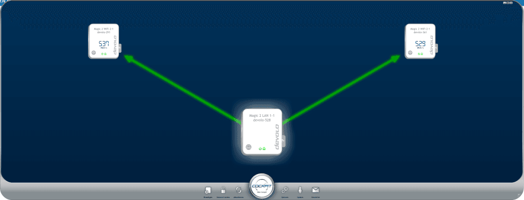 devolo Magic 2 WiFi Cockpit-Software