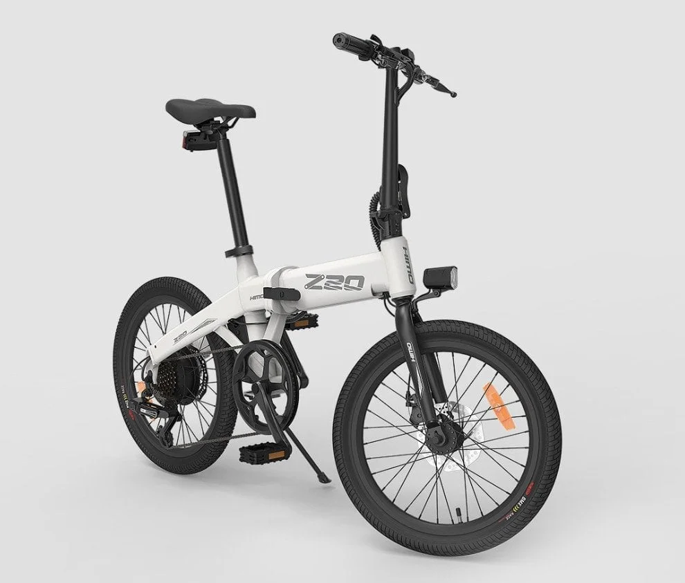 Vélo électrique HIMO Z20 avec moteur électrique à courant continu de 250 watts.
