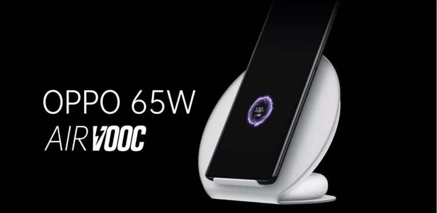65W AirVOOC Schnellladetechnologie.