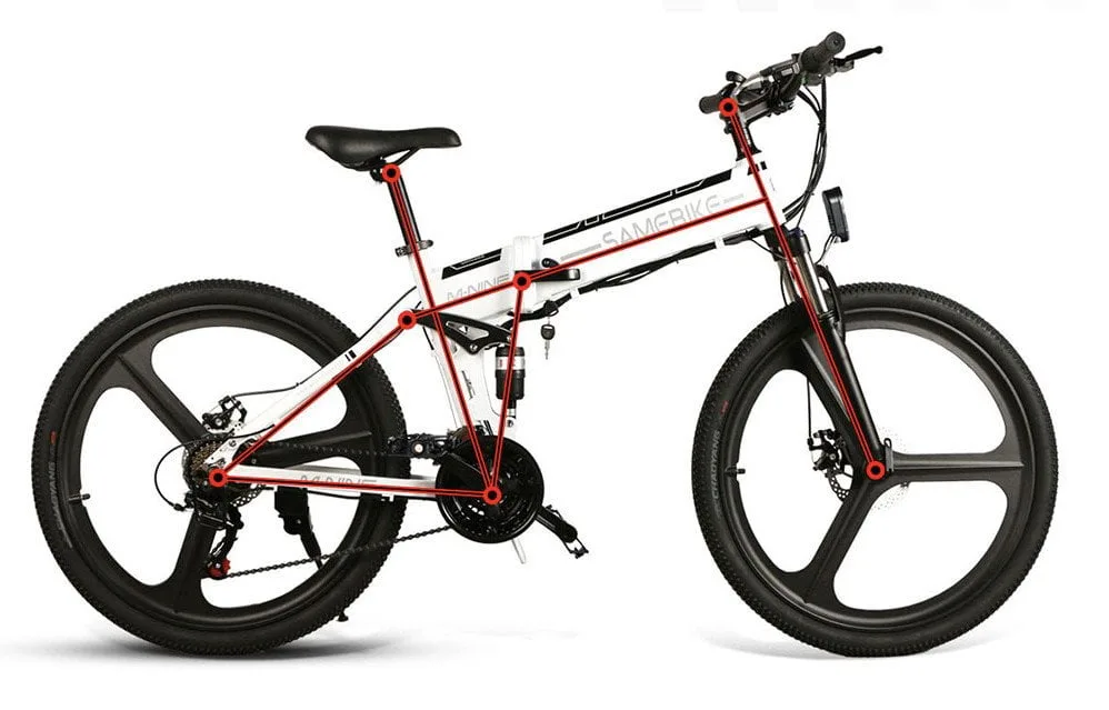 Samebike LO26 с 26 дюймовыми колесами.