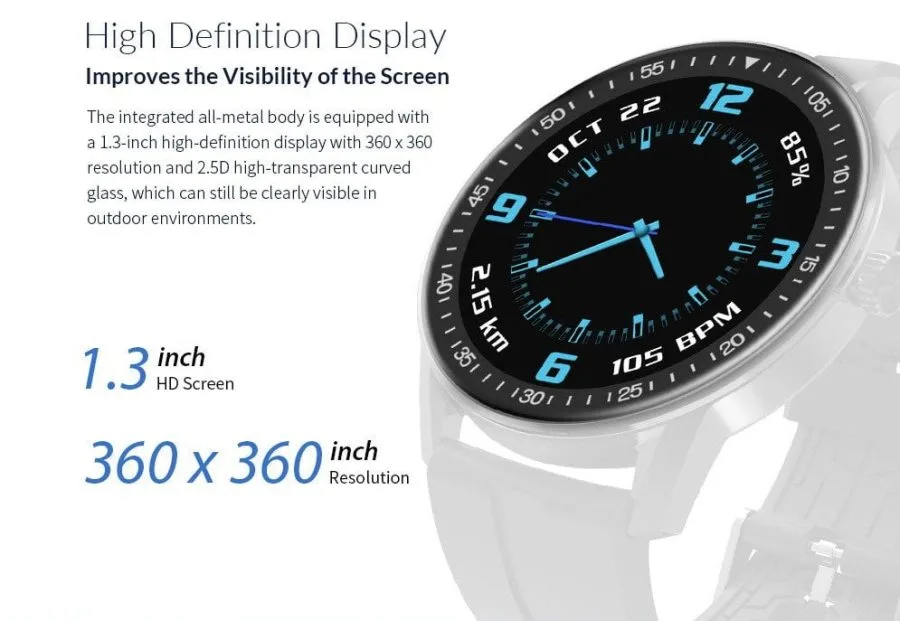 Kospet MAGIC 2S 1.3 Zoll HD Display