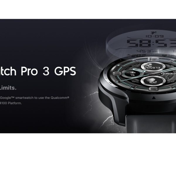 TicWatch Pro 3 GPS Smartwatch mit Wear 4100