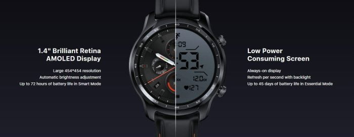 TicWatch Pro 3 GPS with dual display technology