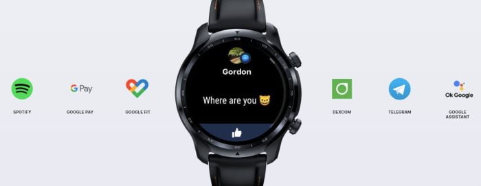 Système d'exploitation TicWatch 3 Pro GPS Wear OS