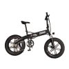 A Dece Oasis ADO Z20C 350W Folding Fat Tire Electric Bike with 36V 10Ah Lithium-ion Battery