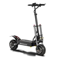 BOYUEDA 28.6AH 60V 5400W Scooter électrique pliant à double moteur 11 pouces 85 km / h Vitesse maximale 110-130 km Plage de kilométrage Charge maximale 400 kg