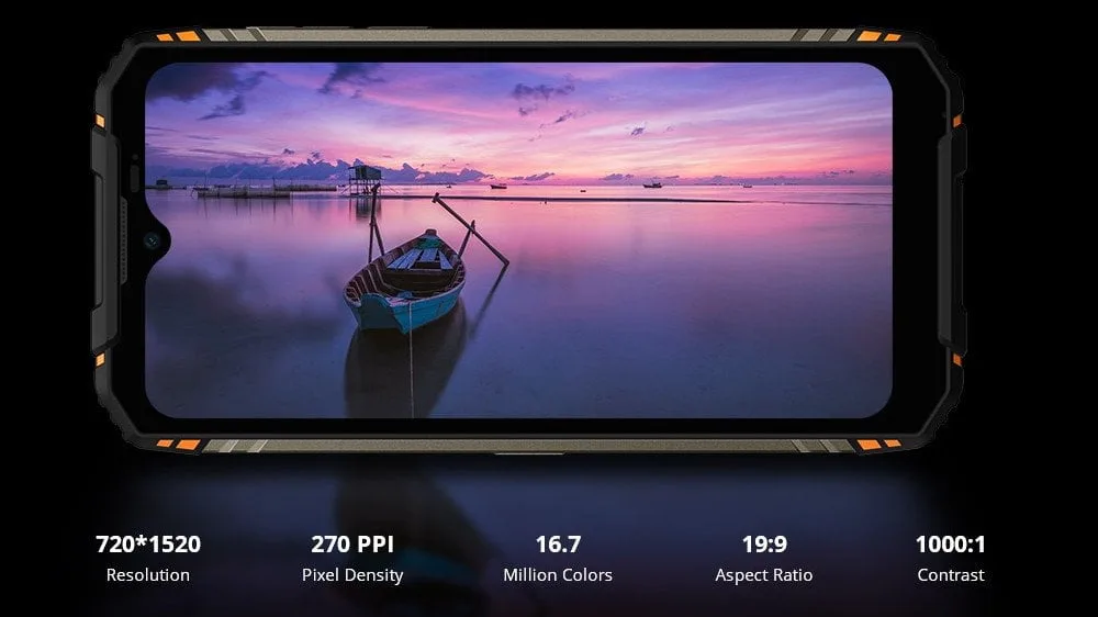 DOOGEE S96 Pro HD IPS-skærm