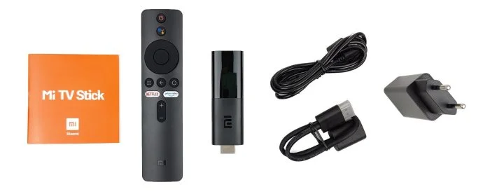 Xiaomi Mi TV Stick scope of delivery