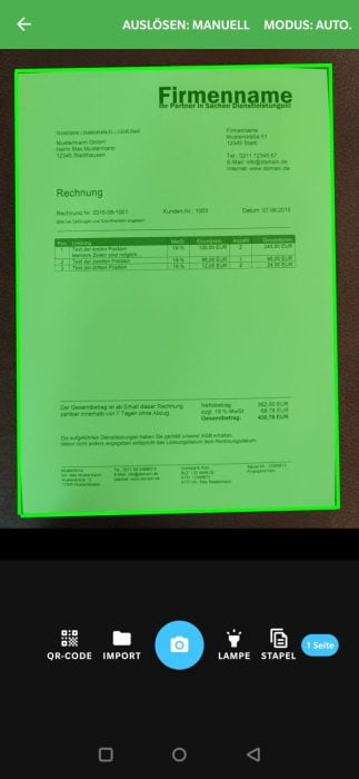 Numérisation avec Docutain (1)