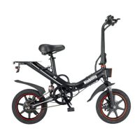 Niubility B14 15Ah 48V 400W 14 pouces cyclomoteur pliant 25 km / h vitesse maximale 100KM plage de kilométrage vélo électrique Ebike