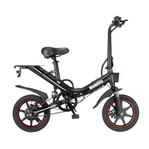 Niubility B14 15Ah 48V 400W 14 palců skládací mopedové kolo 25 km / h nejvyšší rychlost 100 km kilometrový rozsah elektrické kolo Ebike