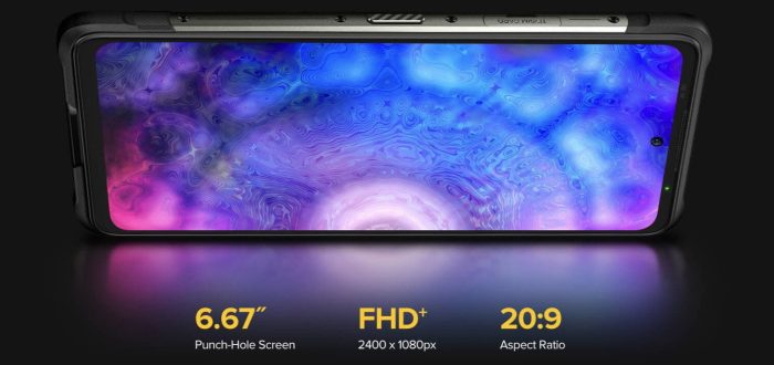 Ulefone Armor 10 6.67 tommer IPS-skærm
