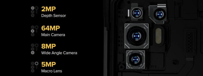 Quad Camera Ulefone Armor 10 64MP