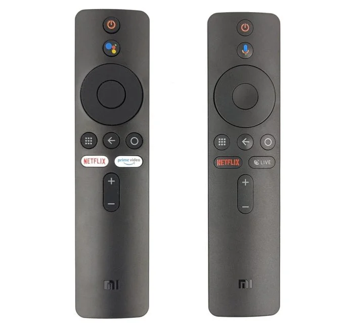 Compare Xiaomi Mi TV Stick remote control with Xiaomi Mi Box S remote control