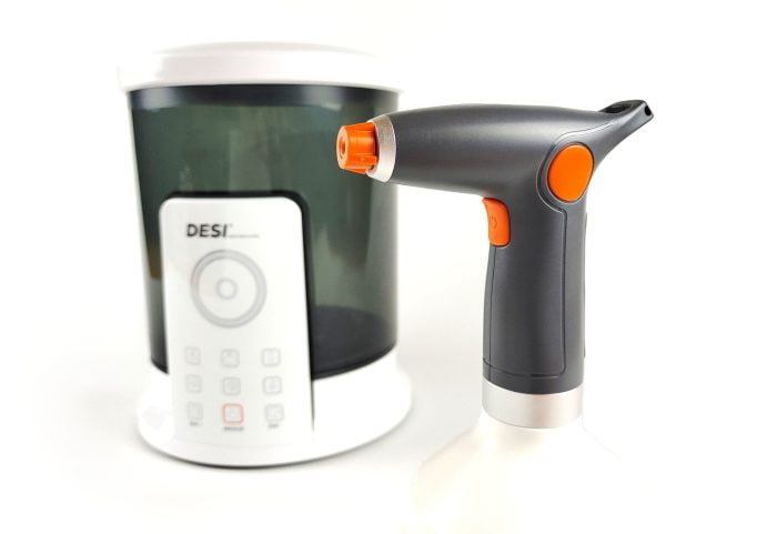 DESI sprayer with nebulizer function