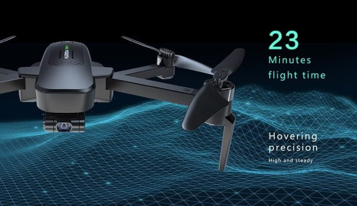 Hubsan ZINO Pro flyvetid