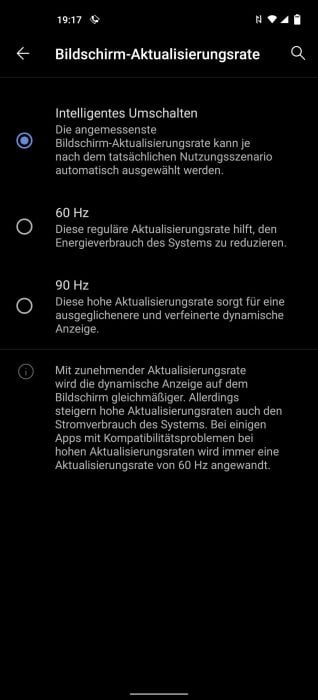 vivo X51 5G skærmindstillinger (2)