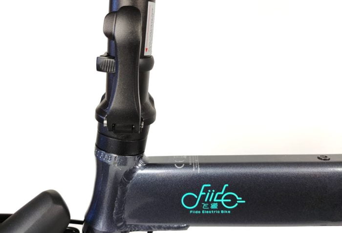 FIIDO L3 e-bike folding mechanism handlebar