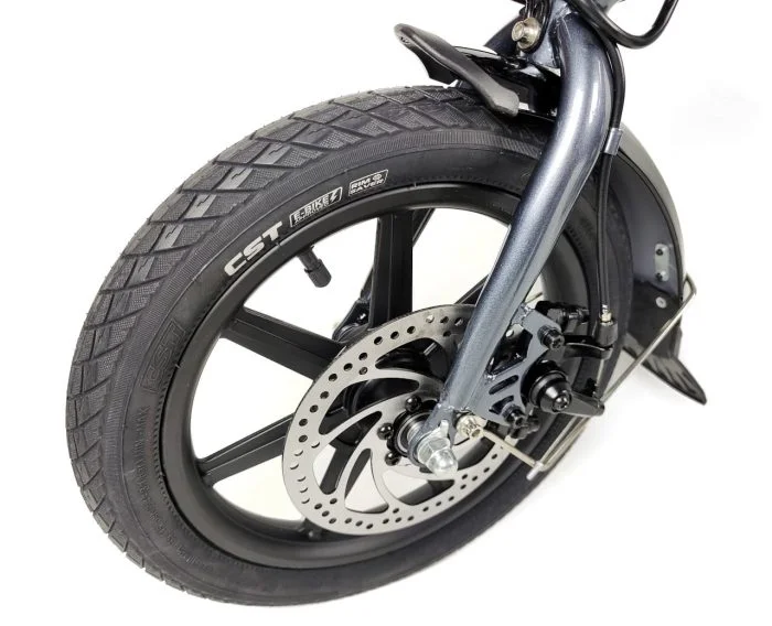 Roda dianteira da e-bike FIIDO L3