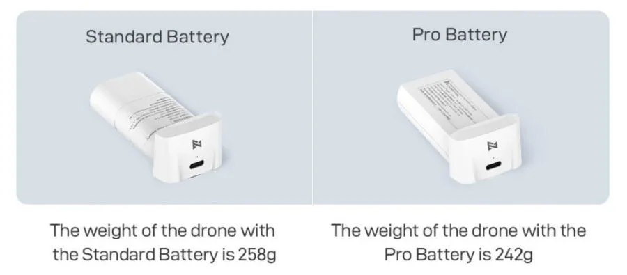 FIMI X8 Mini Standard und Pro Akku